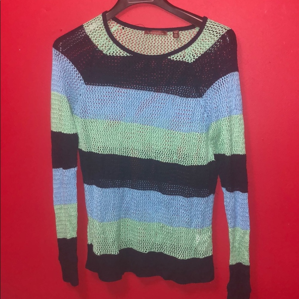 525 America Women’s Ruffle Sweater Size Medium